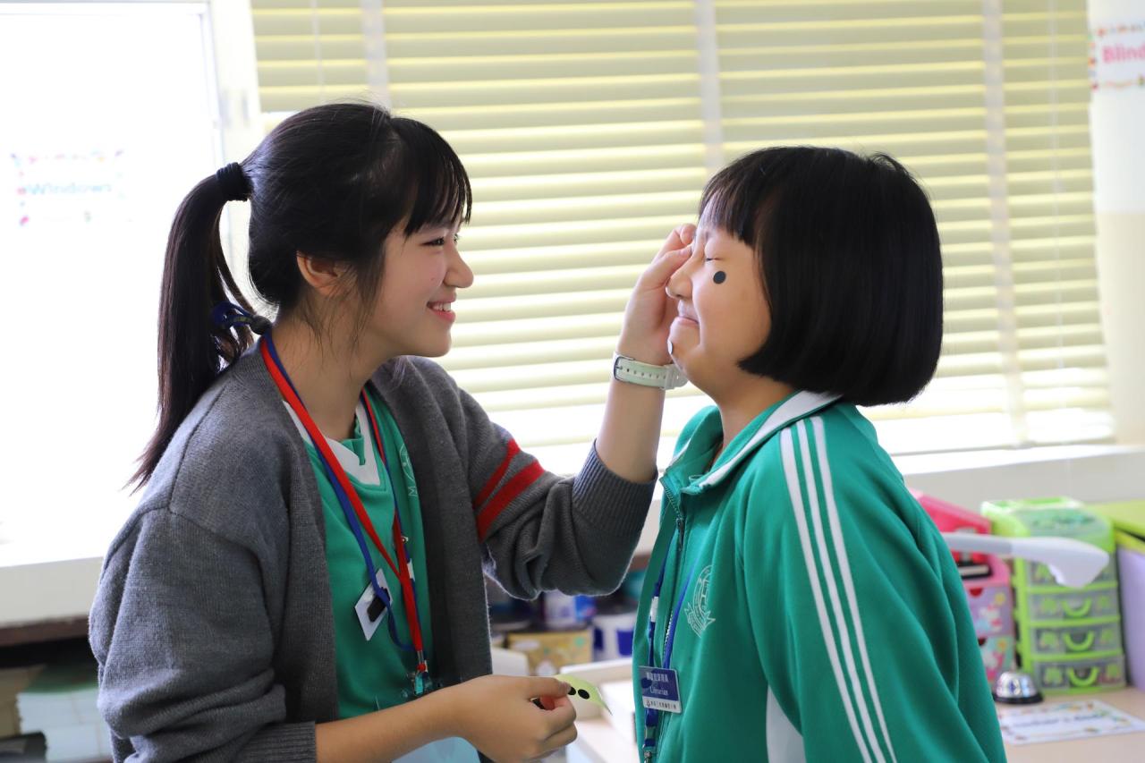 我們透過活動,學習接納及包容別人