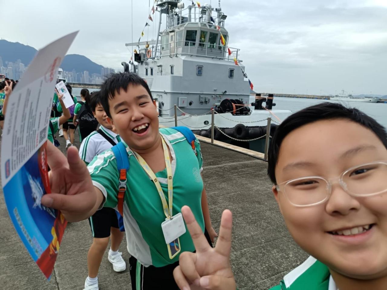 參觀昂船洲軍營